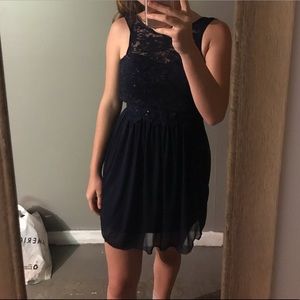lace formal dress